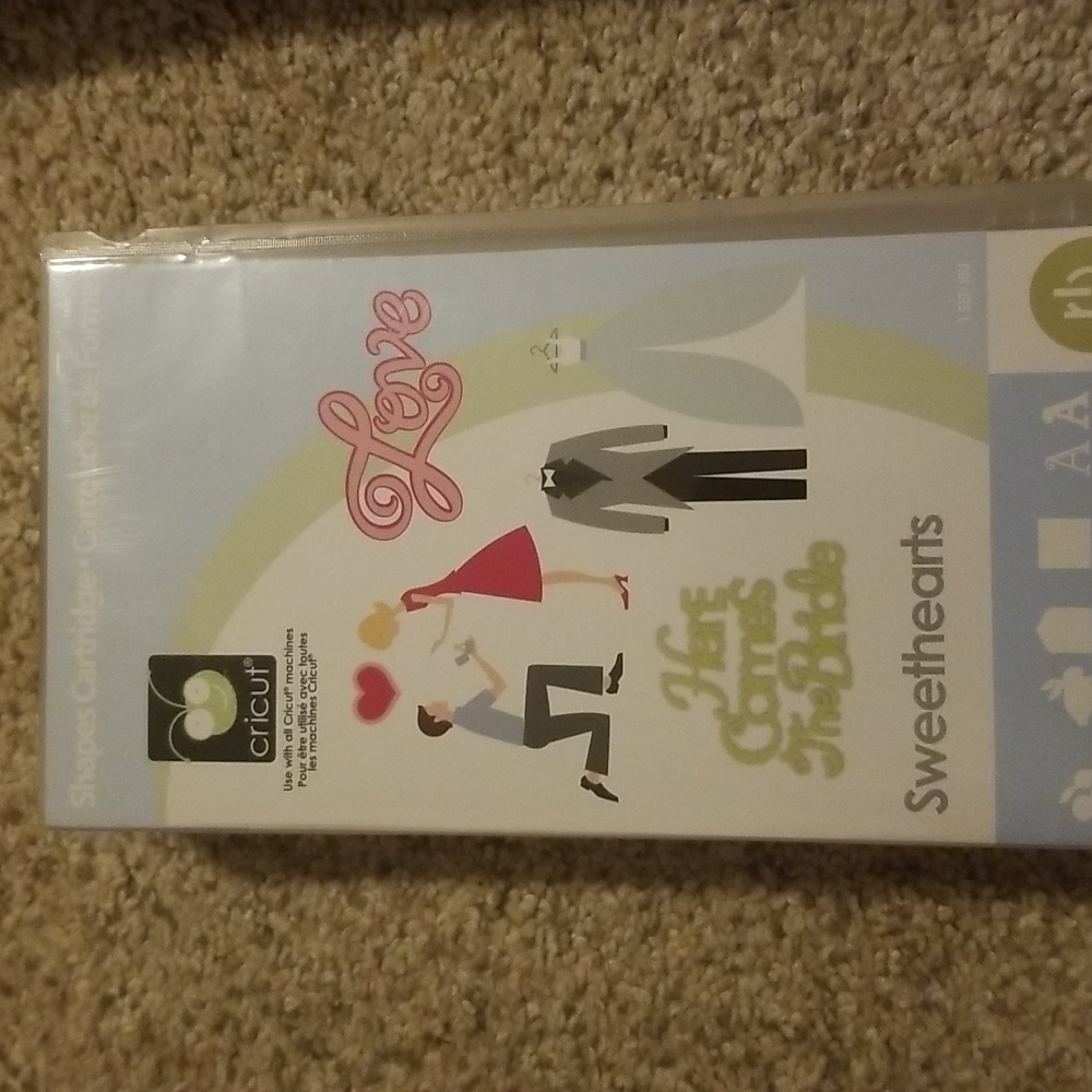 Cricut Sweethearts Cartridge.
